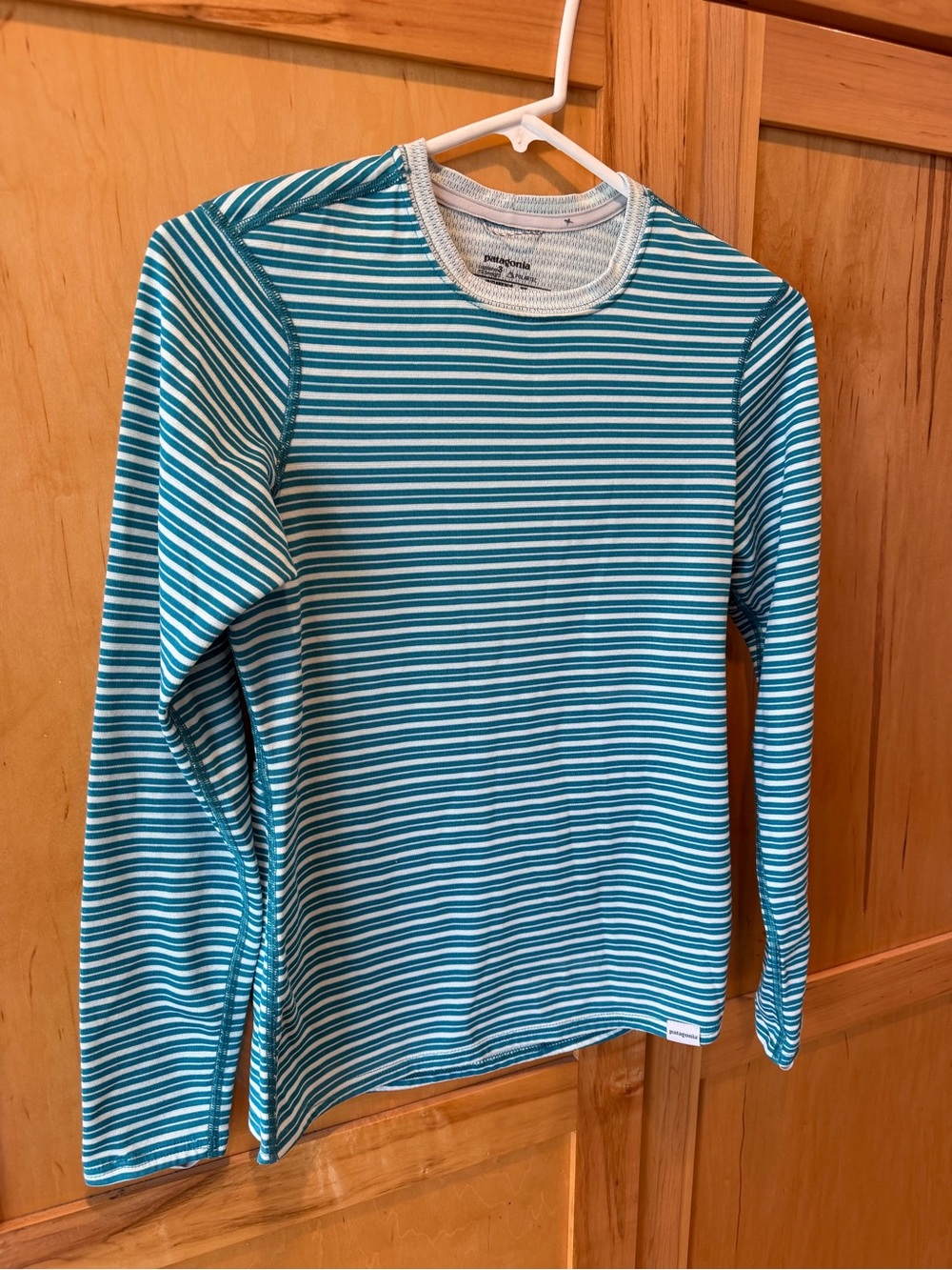 Patagonia women’s long sleeved polartec shirt